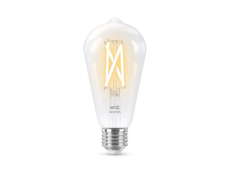 WiZ 7W (60W) E27 Tunable White Edison Filament Clear