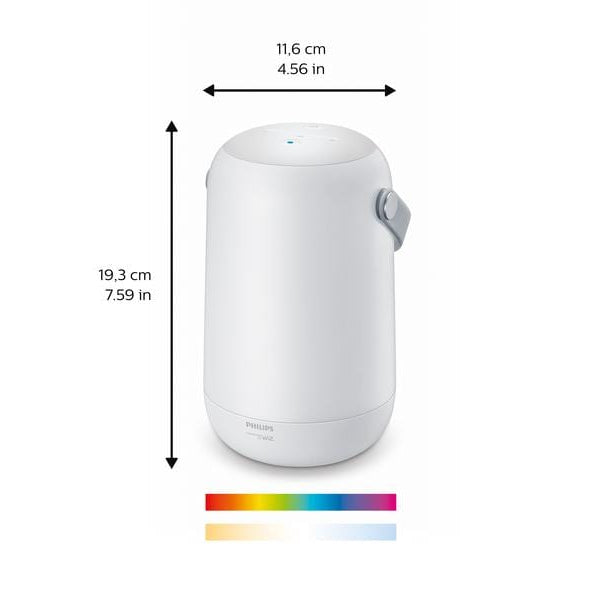 WiZ Tischleuchte 13.5W Portable Tunable White & Color