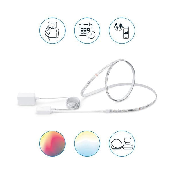 WiZ LED Stripe 20W 2m Tunable White & Color Einzelpack