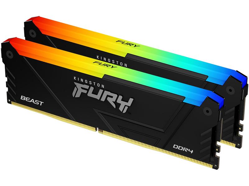 Kingston DDR4-RAM Fury Beast RGB 3600 MHz 2x 32 GB