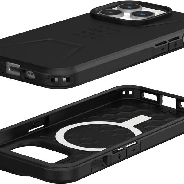 UAG Back Cover Civilian Case iPhone 15 Pro Black