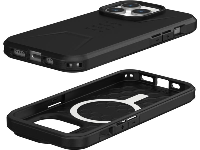 UAG Back Cover Civilian Case iPhone 15 Pro Black
