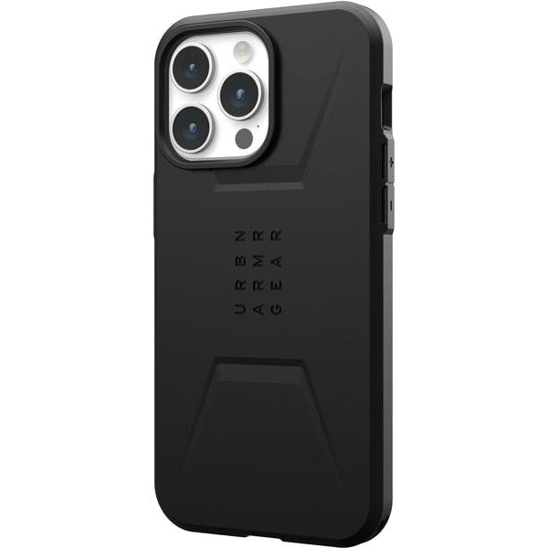 UAG Back Cover Civilian Case iPhone 15 Pro Max Black