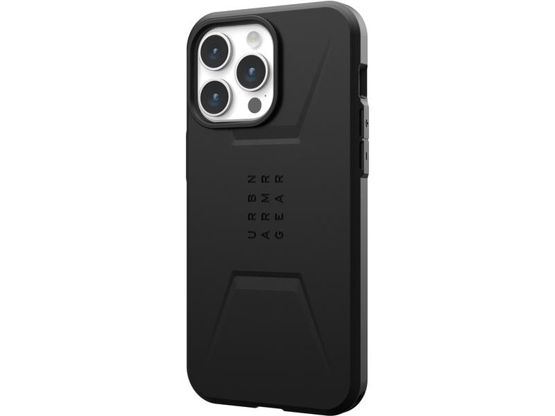 UAG Back Cover Civilian Case iPhone 15 Pro Max Black