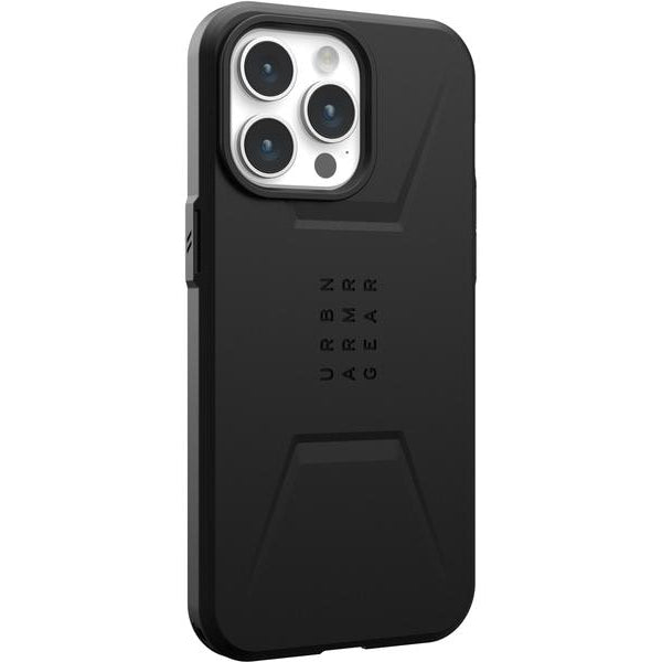 UAG Back Cover Civilian Case iPhone 15 Pro Max Black