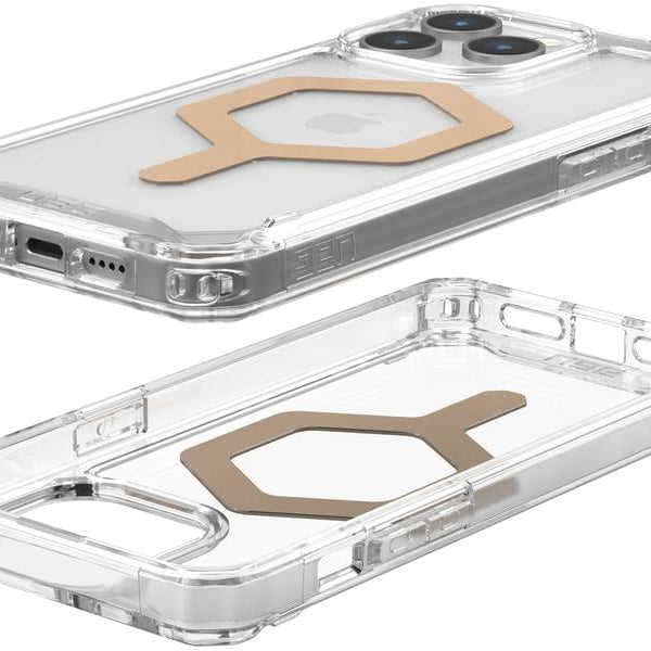 UAG Back Cover Plyo MagSafe Apple iPhone 15 Pro Max Ice/Gold