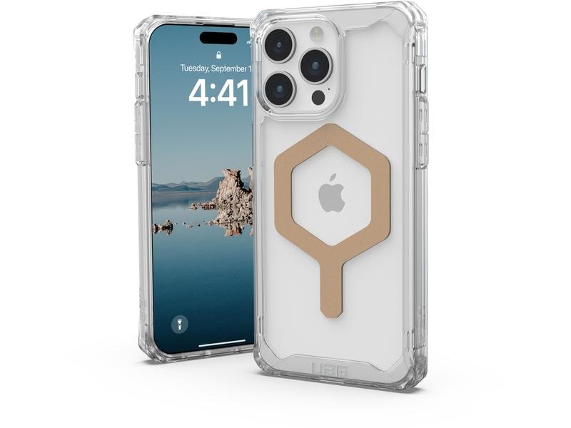 UAG Back Cover Plyo MagSafe Apple iPhone 15 Pro Max Ice/Gold