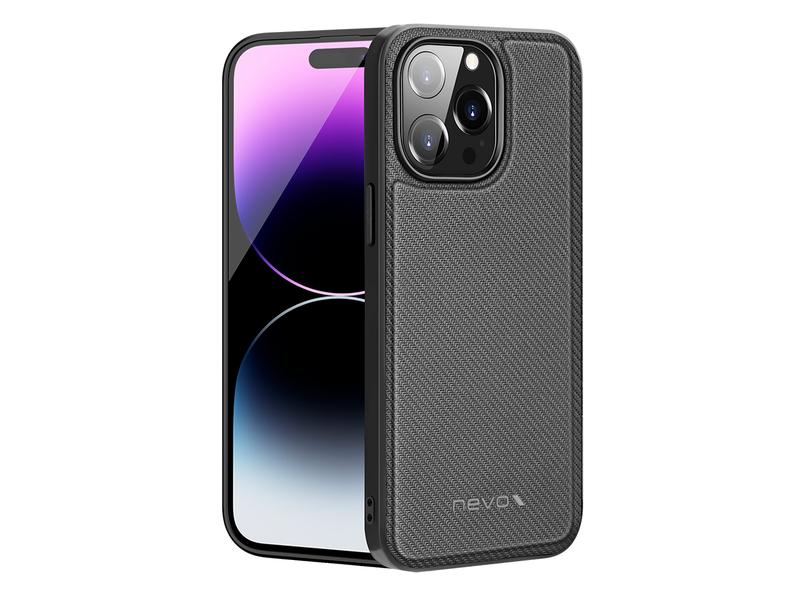 Nevox Back Cover StyleShell Nylo iPhone 15 Pro Max Schwarz