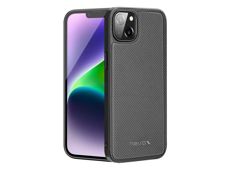 Nevox Back Cover StyleShell Nylo iPhone 15 Plus Schwarz