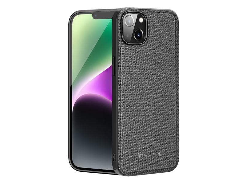 Nevox Back Cover StyleShell Nylo iPhone 15 Schwarz