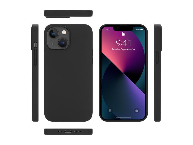 Nevox Back Cover StyleShell Shock MagSafeiPhone 15 Plus Schwarz