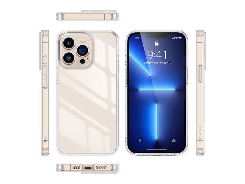 Nevox StyleShell SHOCKFlex iPhone 15 Pro Max Transparent