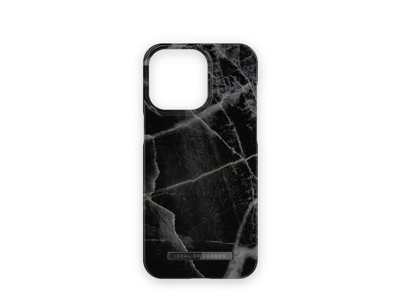 Ideal of Sweden Back Cover Black Thunder Marble iPhone 15 Pro Max