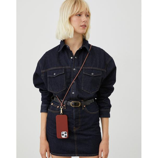 Ideal of Sweden Back Cover Silicone iPhone 15 Pro Max Dark Amber