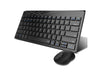 Rapoo Tastatur-Maus-Set 8000M Schwarz/Grau