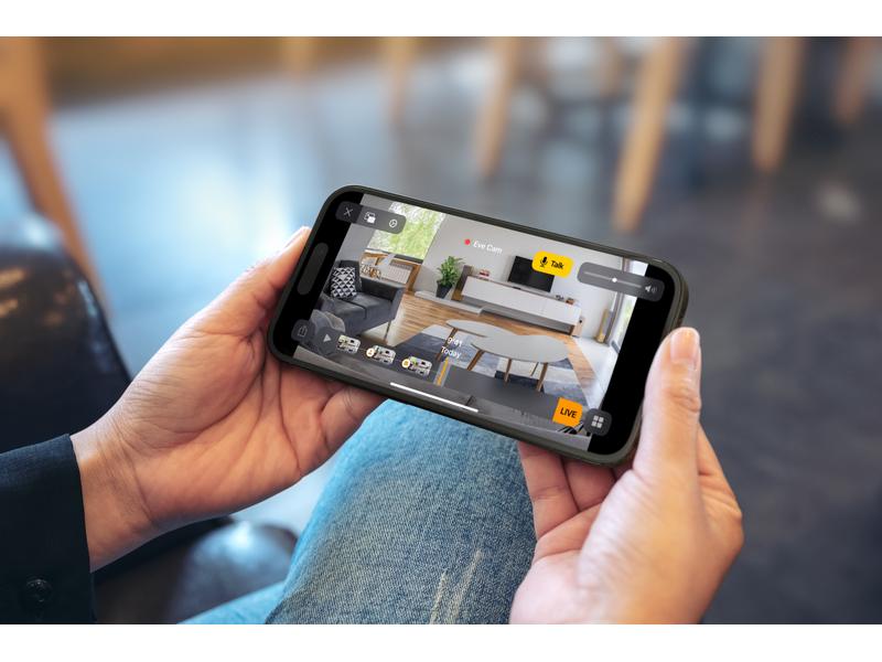 Eve Systems Netzwerkkamera Eve Cam 1080p / 24 fps, 150°, Nachtsicht