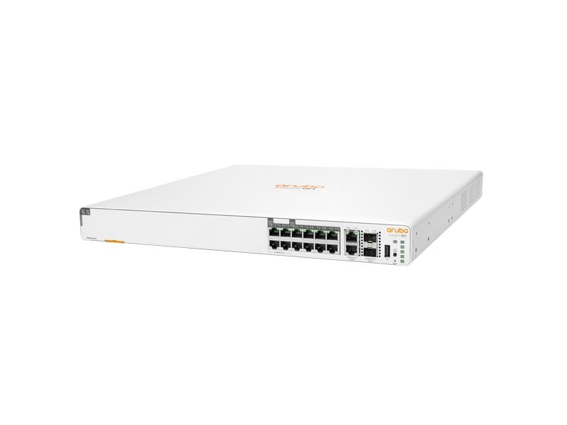 HPE Aruba Networking PoE+ Switch 1960-2P-2.5G-8P-1G 16 Port