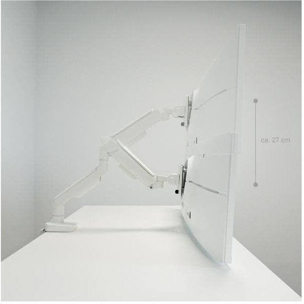 LC-Power Tischhalterung LC-EQ-A49W bis 20 kg – Weiss