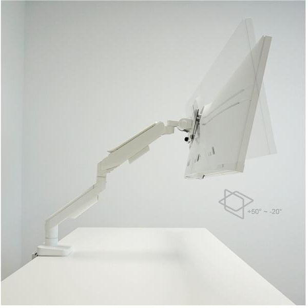 LC-Power Tischhalterung LC-EQ-A49W bis 20 kg – Weiss