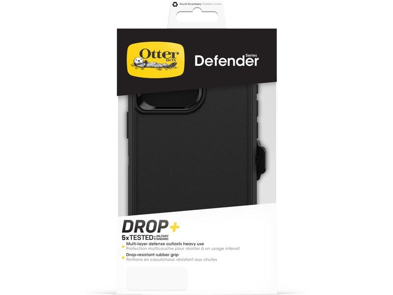 Otterbox Back Cover Defender iPhone 15 Plus Schwarz