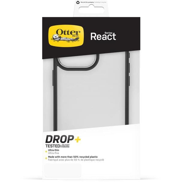 Otterbox Back Cover React iPhone 15 Pro Max Schwarz/Transparent