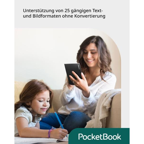 PocketBook E-Book Reader Verse Mist Grey