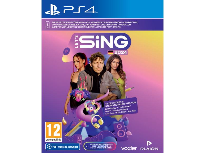 GAME Let's Sing 2024 German Version