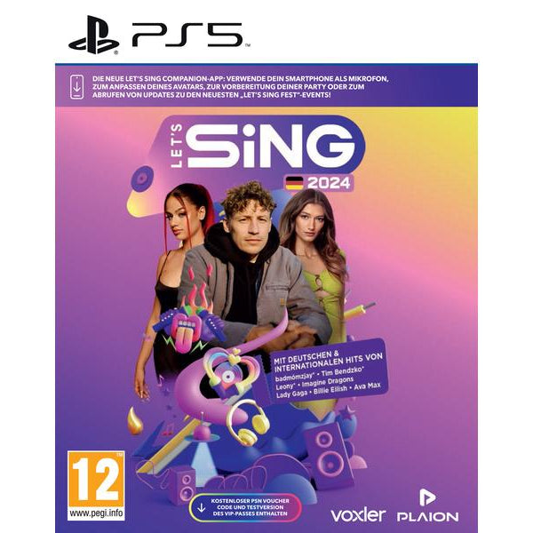 GAME Let's Sing 2024 German Version