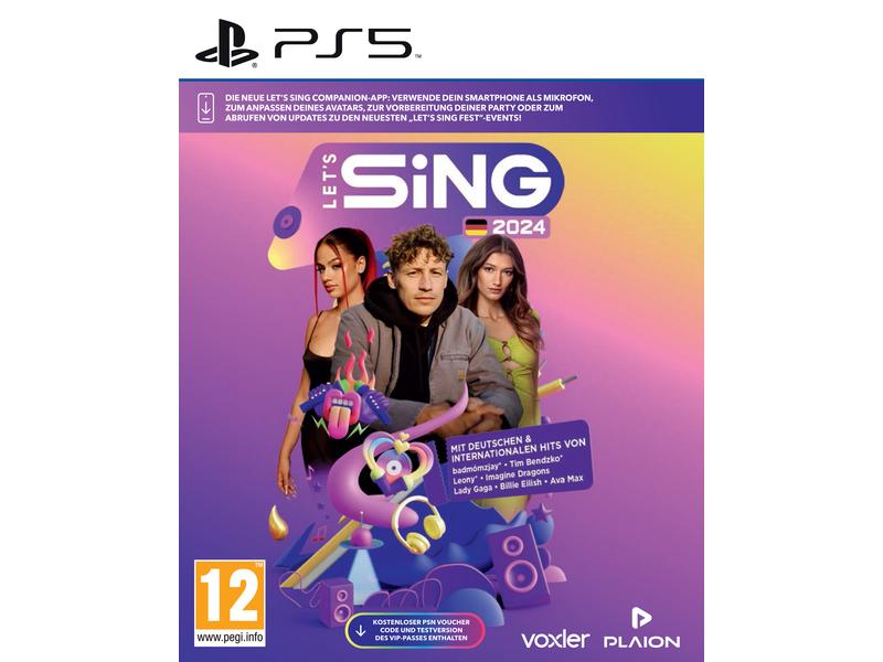 GAME Let's Sing 2024 German Version