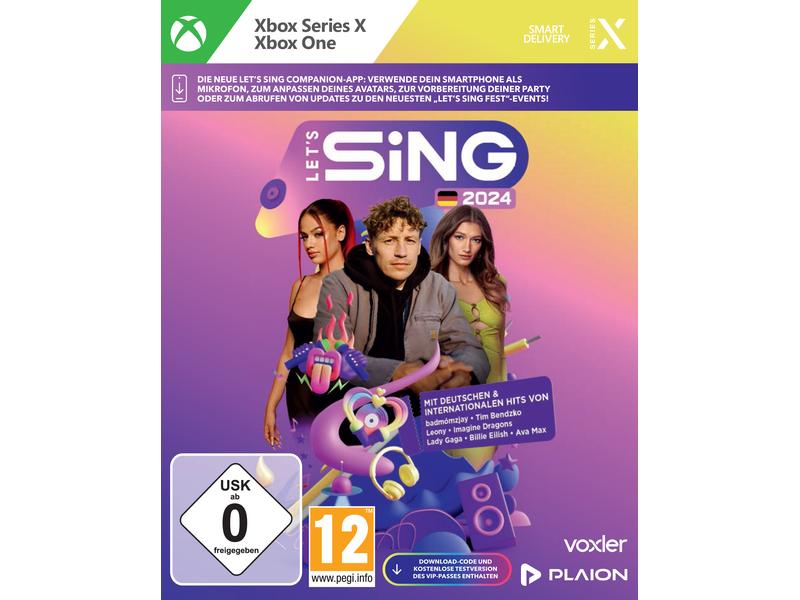 GAME Let's Sing 2024 German Version