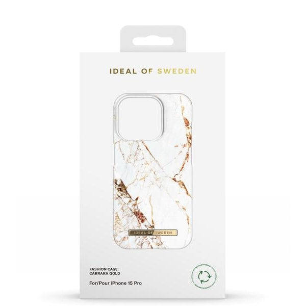Ideal of Sweden Back Cover Carrara Gold iPhone iPhone 15 Pro