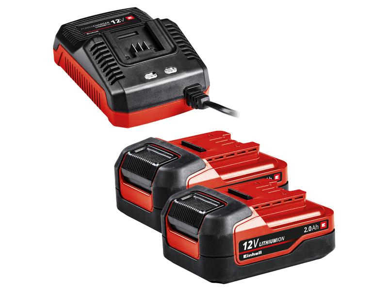 Einhell Akku-Schlagbohrschrauber TE-CD 12/1 Li-i 2x 2.0 Ah Kit