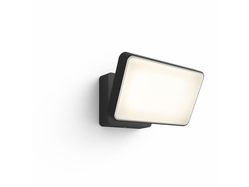 Philips Hue Aussenstrahler White Outdoor Welcome Flutlicht Schwarz