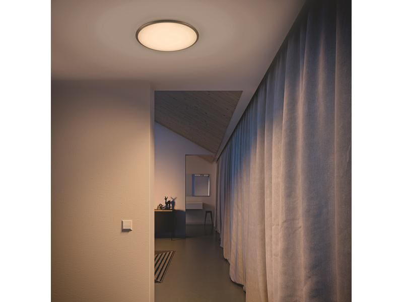 Philips Deckenleuchte Twirly 1200 lm grau