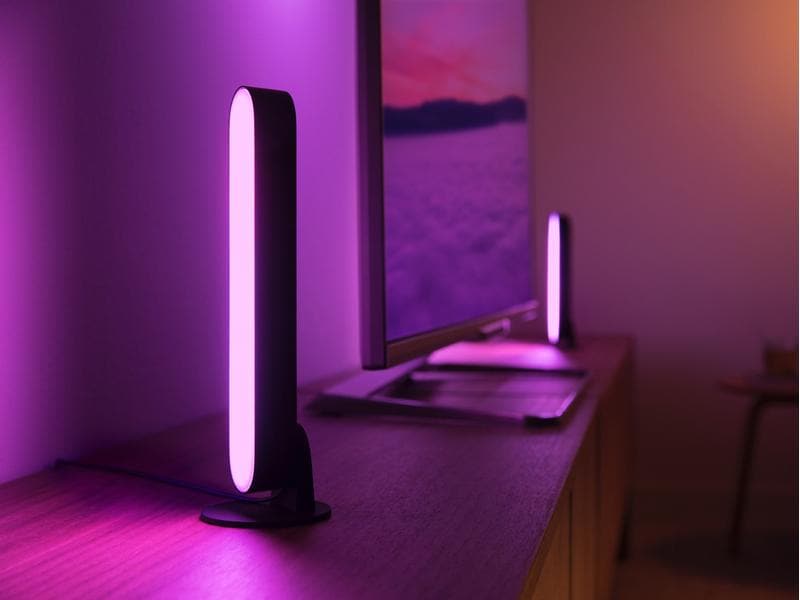 Philips Hue White &amp; Color Ambiance Play Lightbar Erweiterung Schwarz