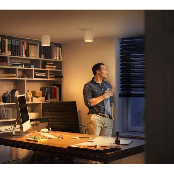 Philips Hue White Ambiance Pillar Einerspot erw. GU10, Weiss