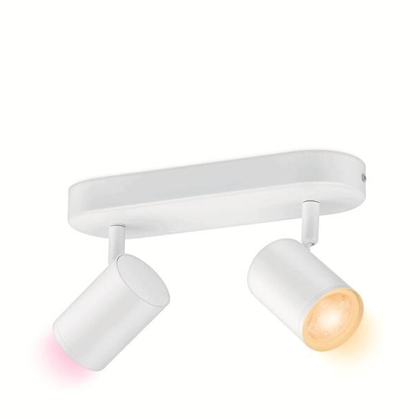 WiZ Aufbauspot IMAGEO, 2 x 5 W, Weiss, RGB