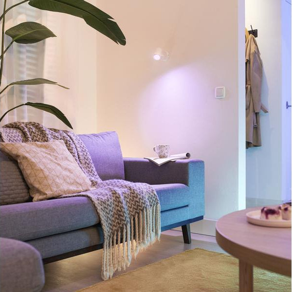 WiZ Aufbauspot IMAGEO, 1 x 5 W, Weiss, RGB