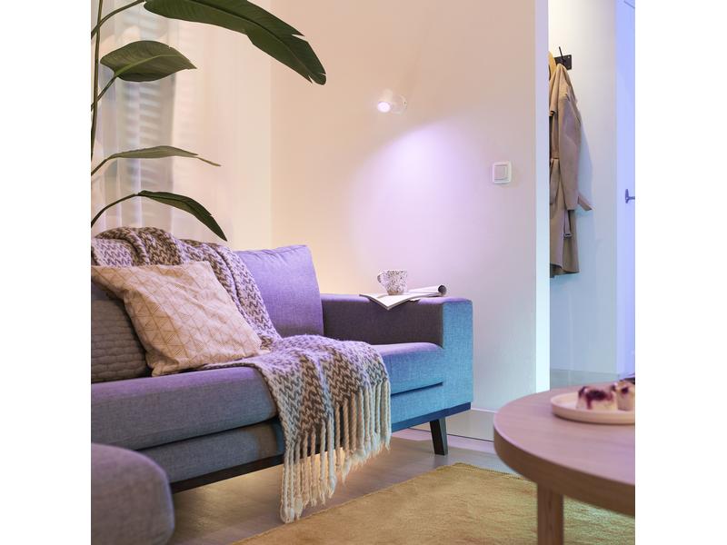 WiZ Aufbauspot IMAGEO, 1 x 5 W, Weiss, RGB