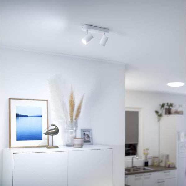 WiZ Aufbauspot IMAGEO, 2 x 5 W, Weiss, BT