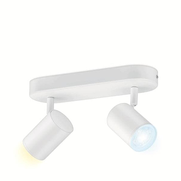 WiZ Aufbauspot IMAGEO, 2 x 5 W, Weiss, BT