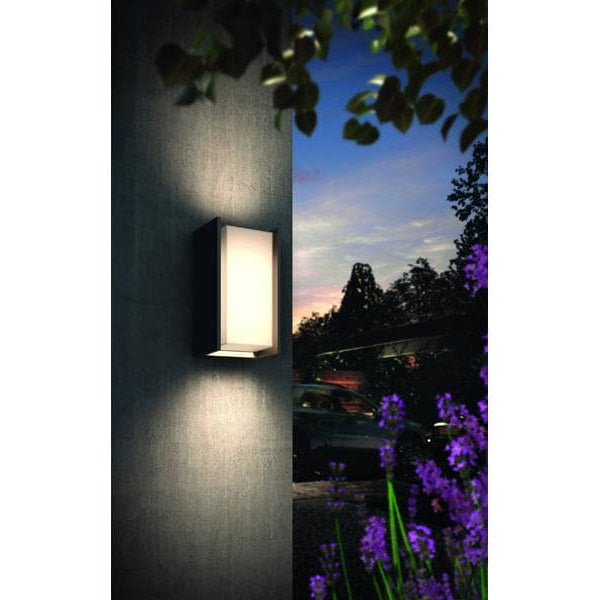 Philips Hue White Outdoor Turaco Wandleuchte Anthrazit