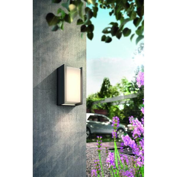 Philips Hue White Outdoor Turaco Wandleuchte Anthrazit