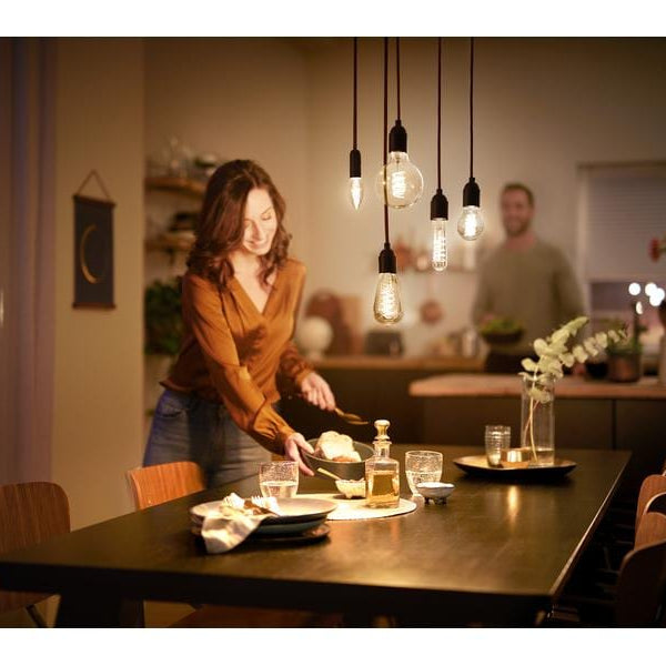 Philips Pendelleuchte Vintage E27, Rosegold