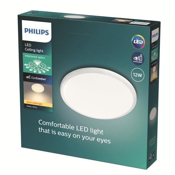 Philips Deckenleuchte Twirly 1200 lm weiss