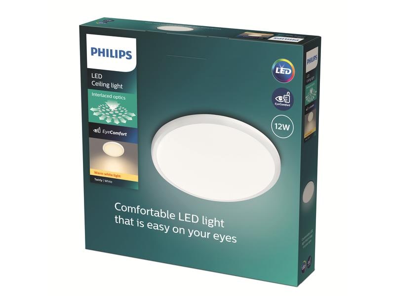 Philips Deckenleuchte Twirly 1200 lm weiss