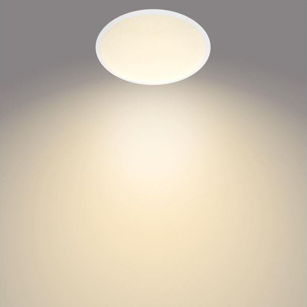 Philips Deckenleuchte Cavanal, 12 W, 2700 K, Weiss