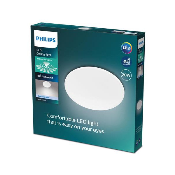 Philips Deckenleuchte Moire CL200 RD 20W 4000K weiss HV06