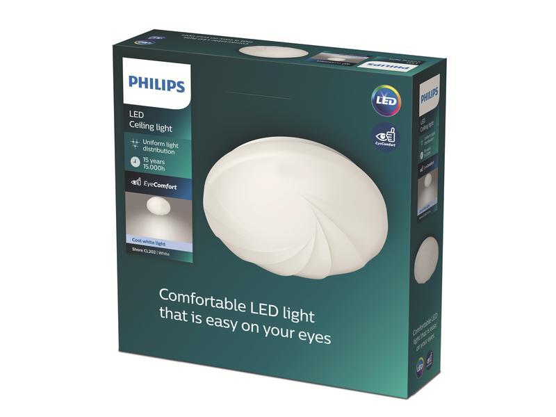 Philips Deckenleuchte Shore EC RD 10W 4000K W HV 06