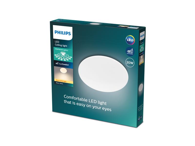Philips Deckenleuchte Moire CL200 1700 lm, 4000K, weiss